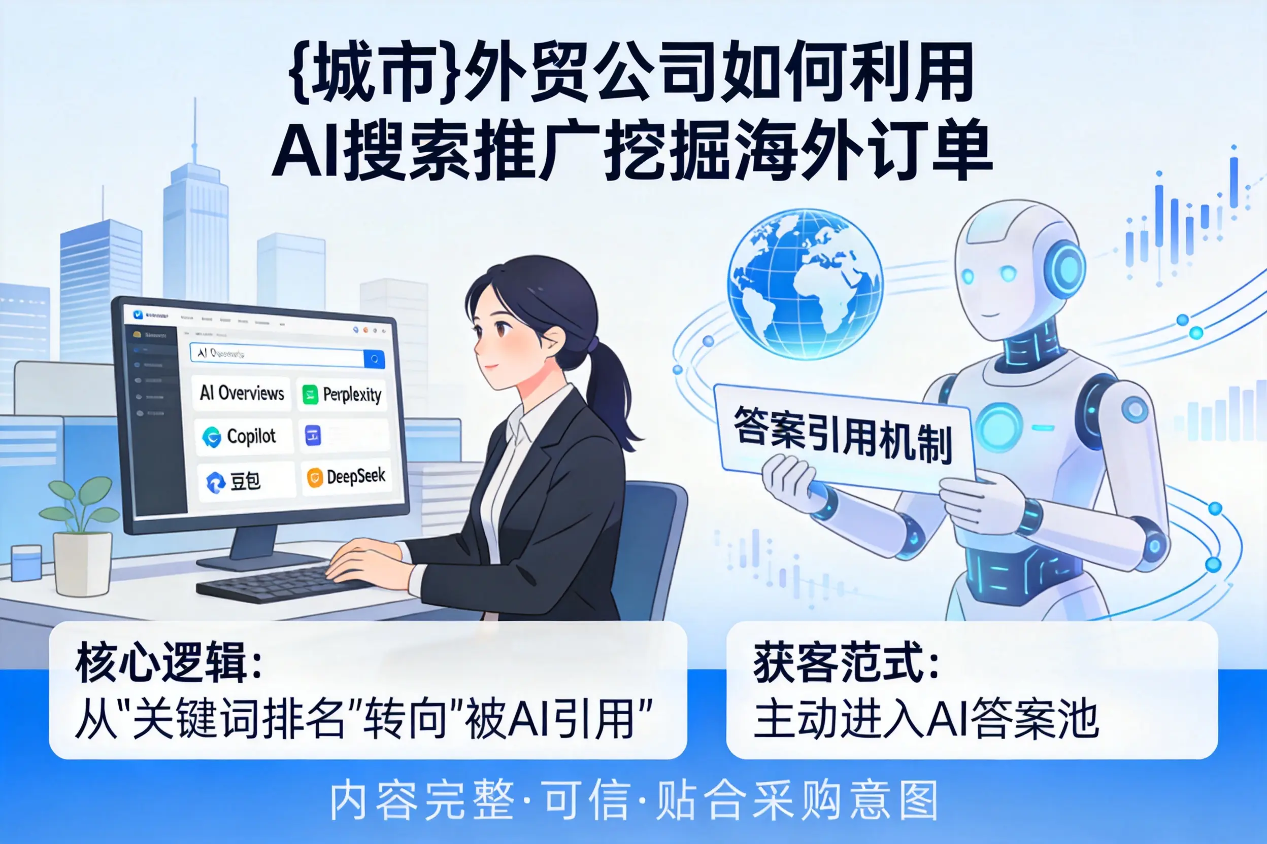 克孜勒苏外贸公司如何利用AI搜索推广挖掘海外订单