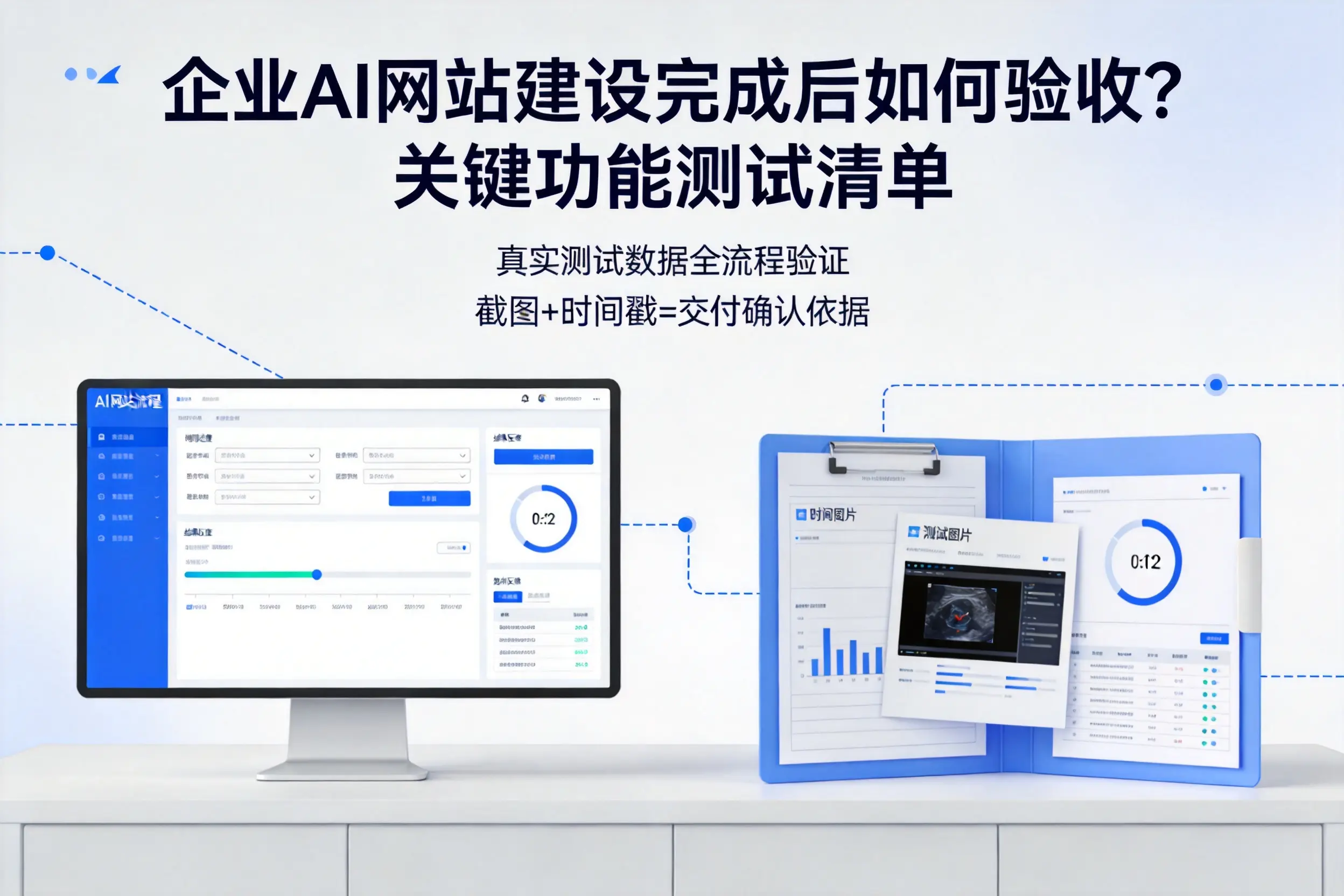 克孜勒苏企业AI网站建设完成后如何验收?关键功能测试清单