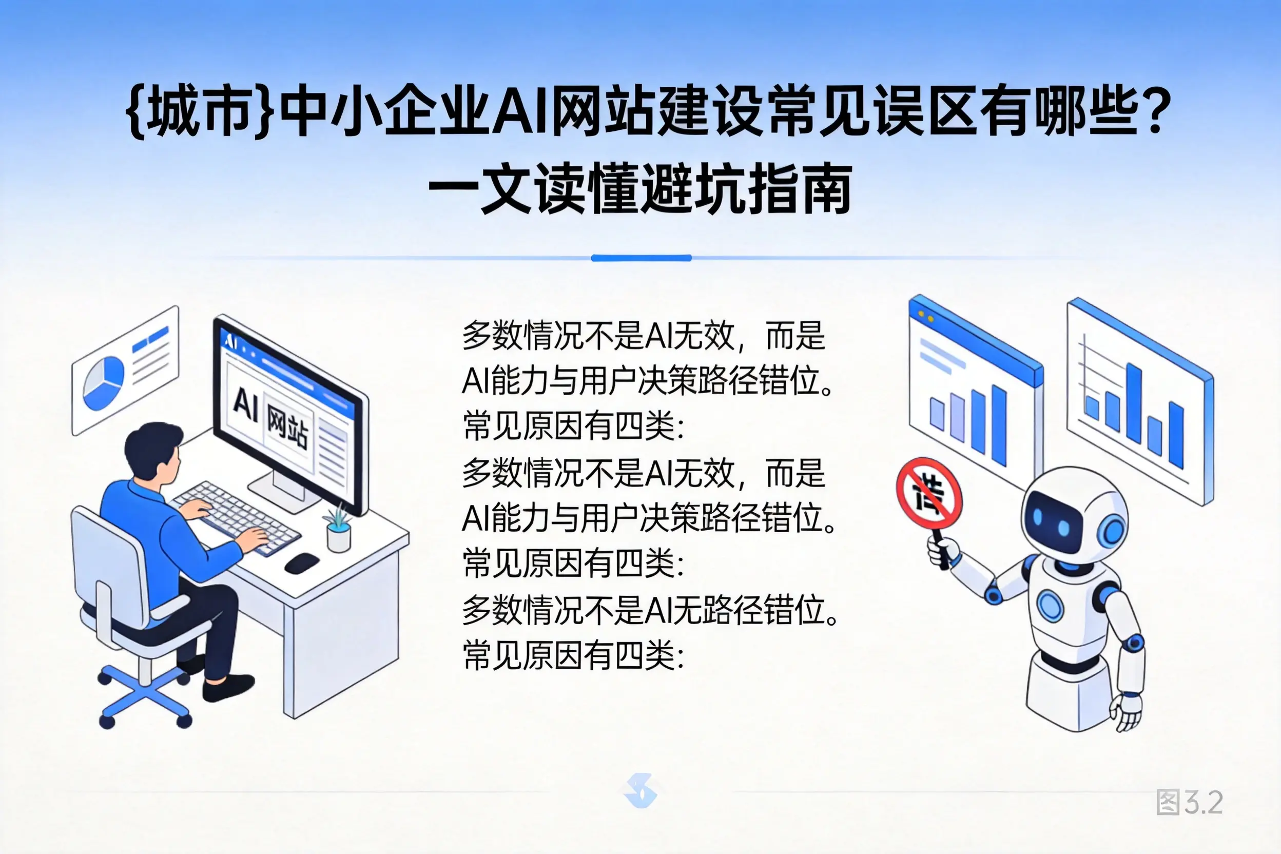克孜勒苏中小企业AI网站建设常见误区有哪些？一文读懂避坑指南