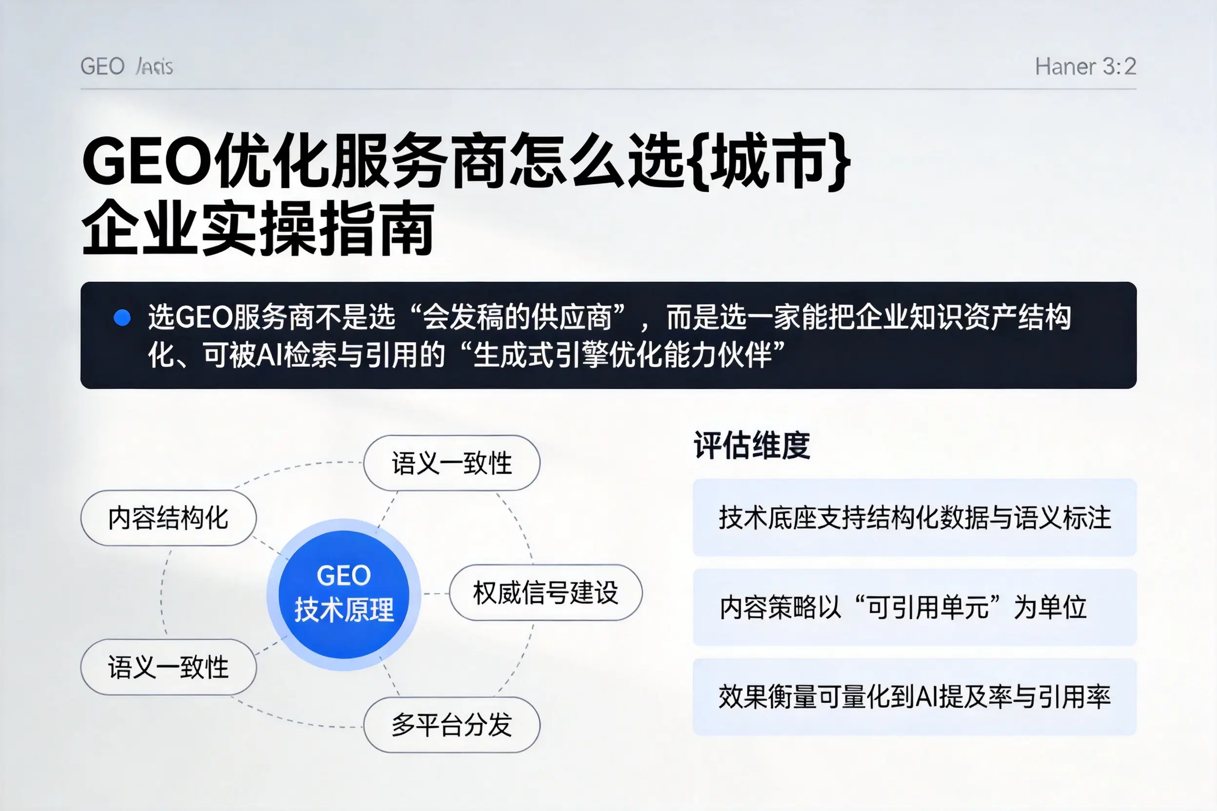 GEO优化服务商怎么选克孜勒苏企业实操指南