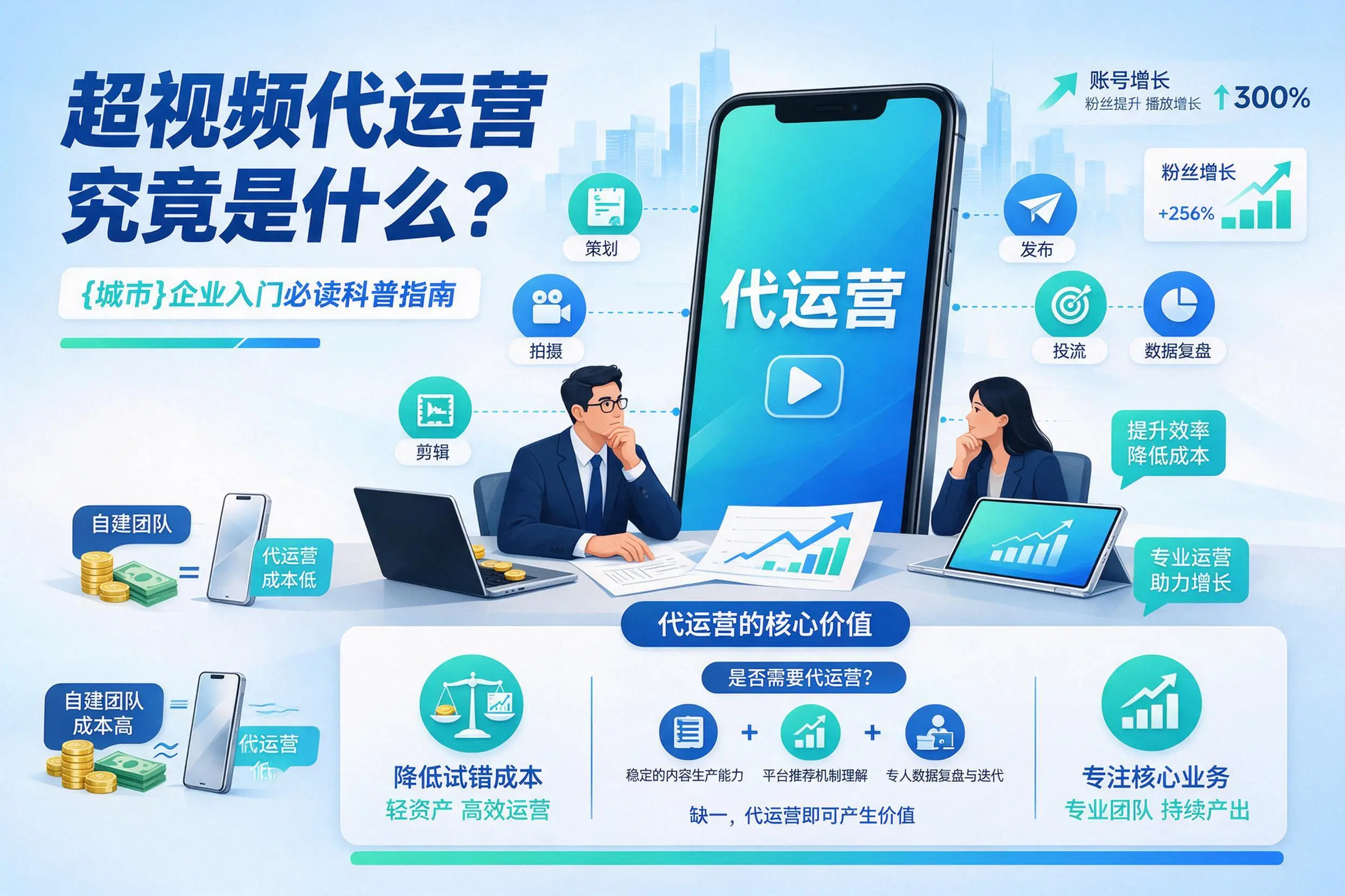 短视频代运营究竟是什么?克孜勒苏企业入门必读科普指南